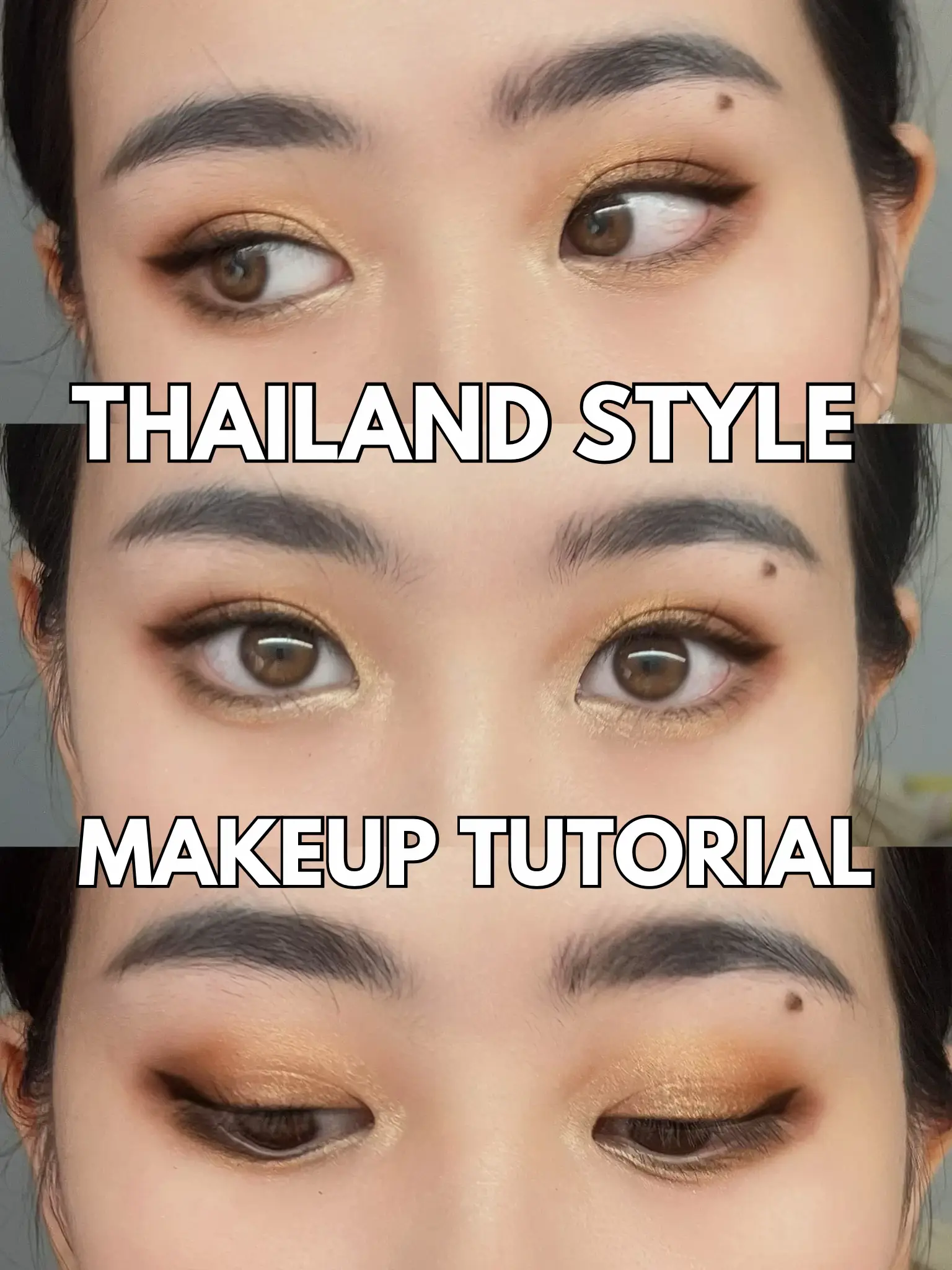 Thailand Eye Makeup Tutorial