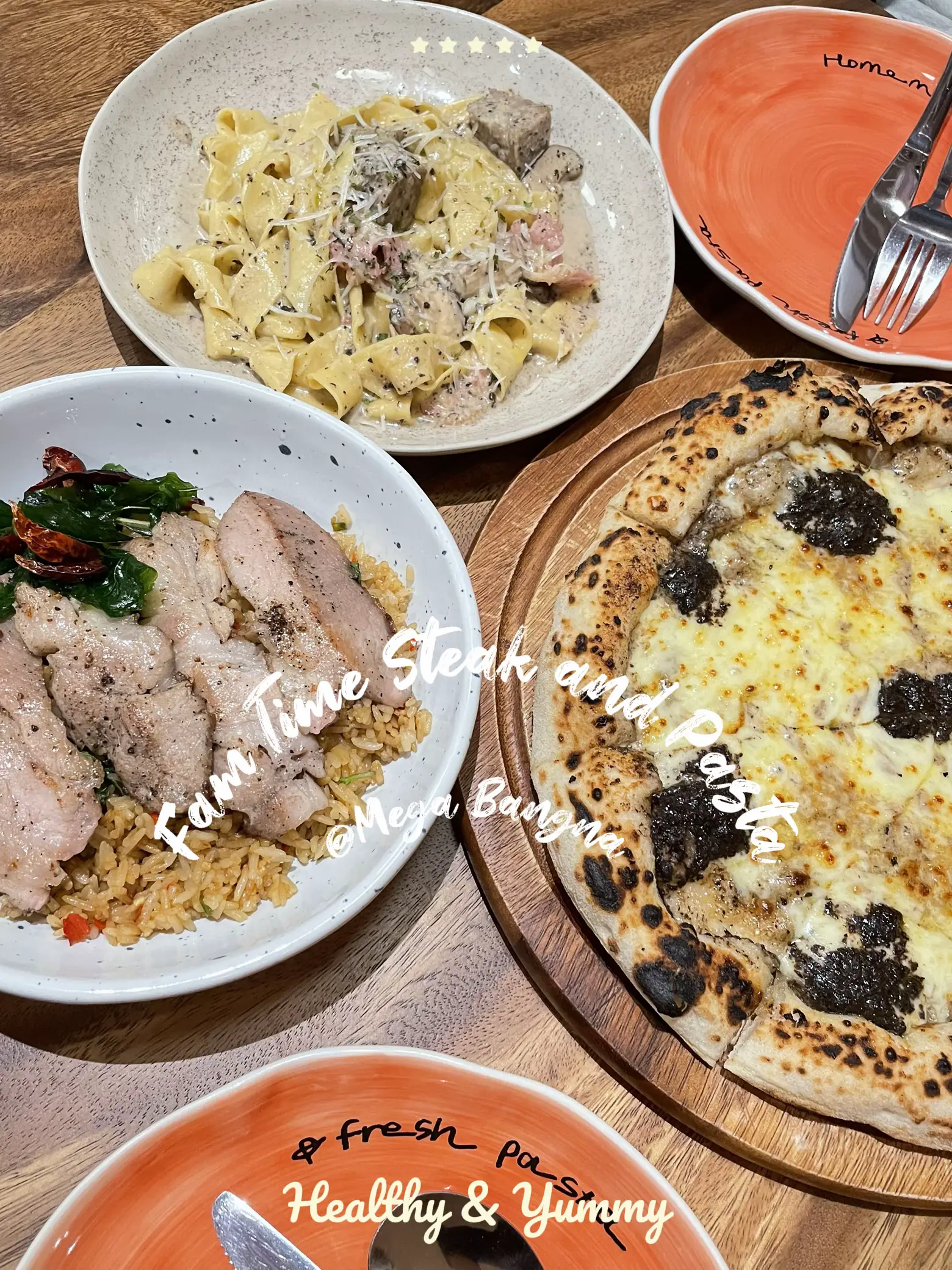Fam Time Steak and Pasta Mega Bangna แกลเลอรีที่โพสต์โดย Ausuxxx