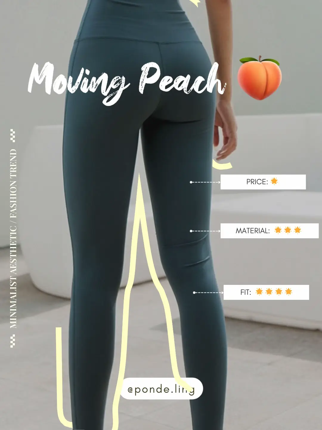 New Peach Hip Shape Wear Trendy Ultra High Waisted Yoga Sweat Pants for  Women, Custom High Rise Seamless Front Running Tights Camel Toe Free Gym  Leggings - China Peach Lift Leggings and