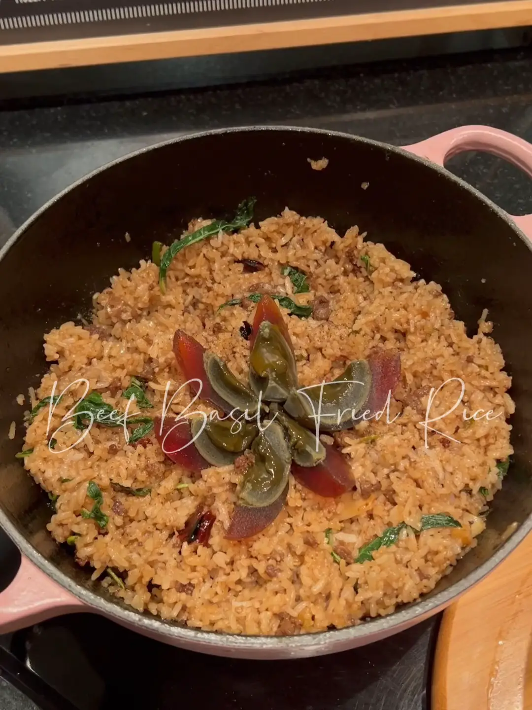 Sheet Pan Chicken Fried Rice - The BakerMama