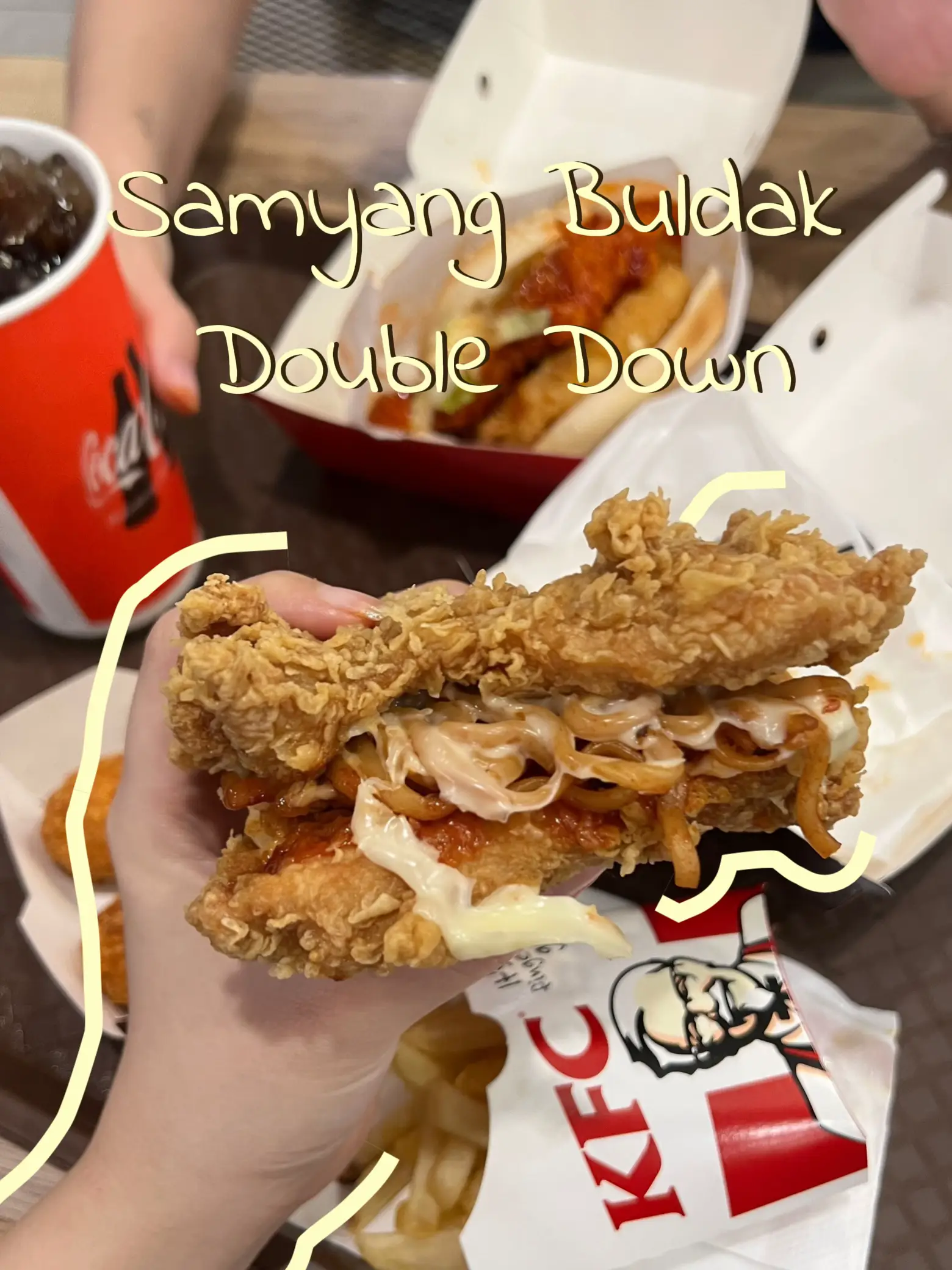 KFC BAHARU SAMYANG BULDAK MENU🌶️🔥🔥 | Galeri disiarkan oleh Jowie 🍟 | Lemon8