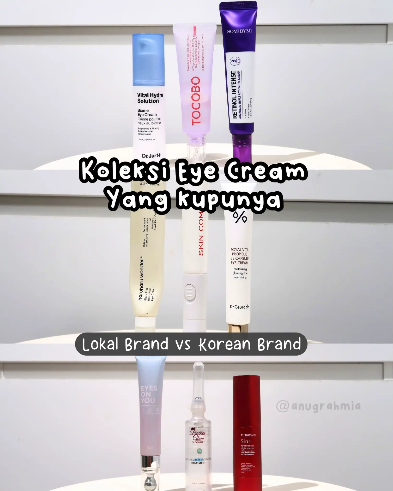 Berbagai Eye Cream Untuk Masalah Kulitmu ! | anugrahmiaが投稿した