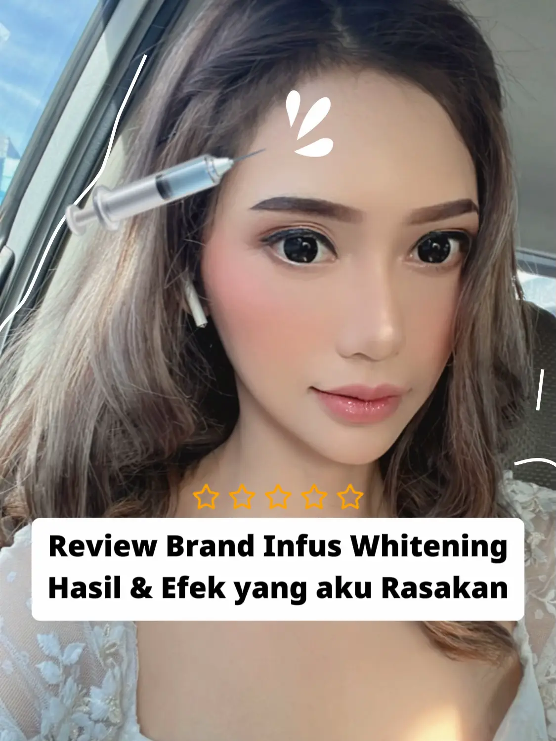 Drip Whitening Injection Kuching Carian Lemon8