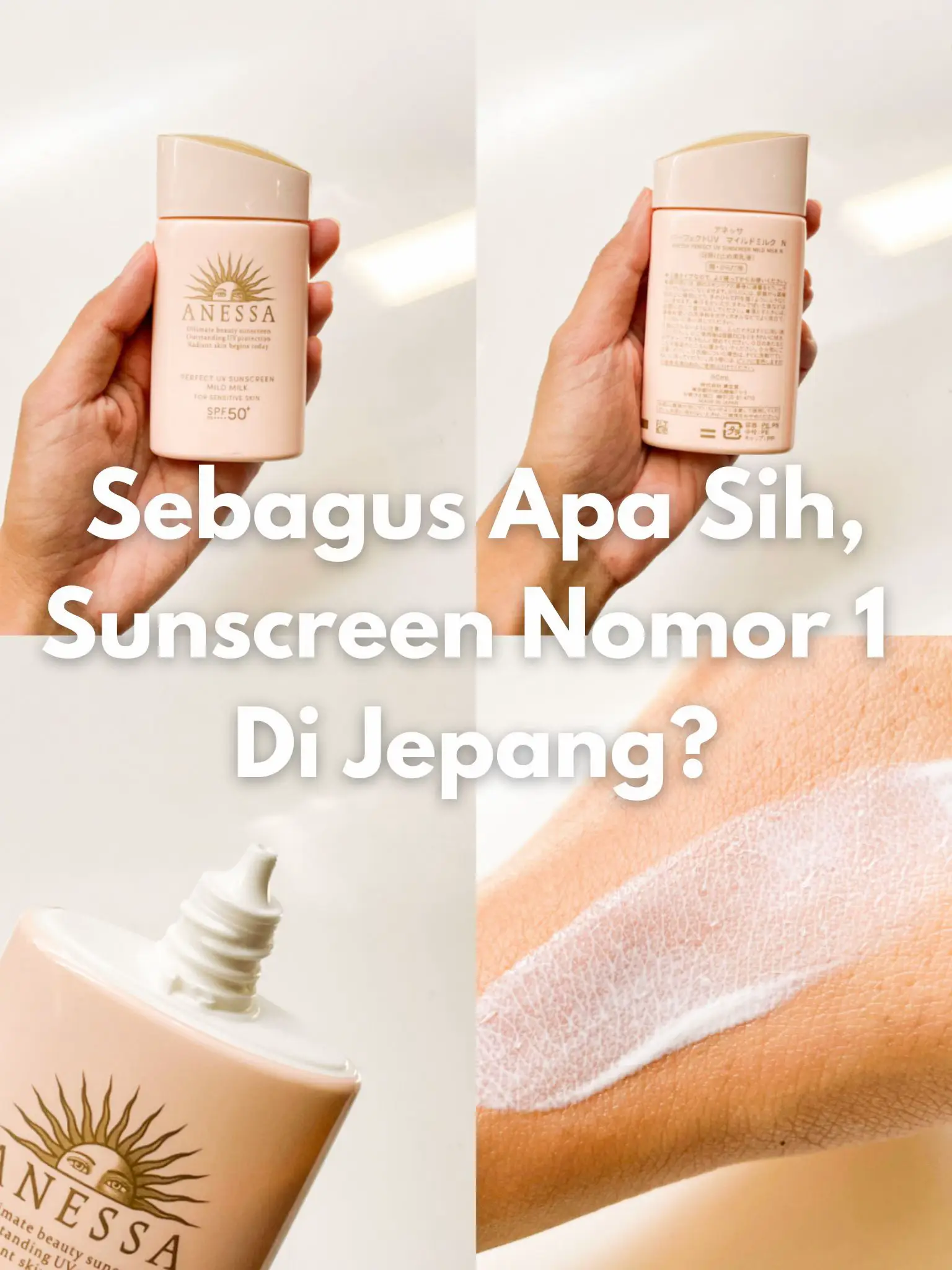 Anessa, Sunscreen No. 1 Di Jepang Sebagus Itu!😭🤟🏼 Galeri diposting