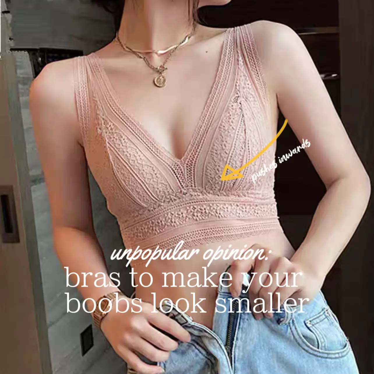 bralettes that make your boobs smaller?! 😱