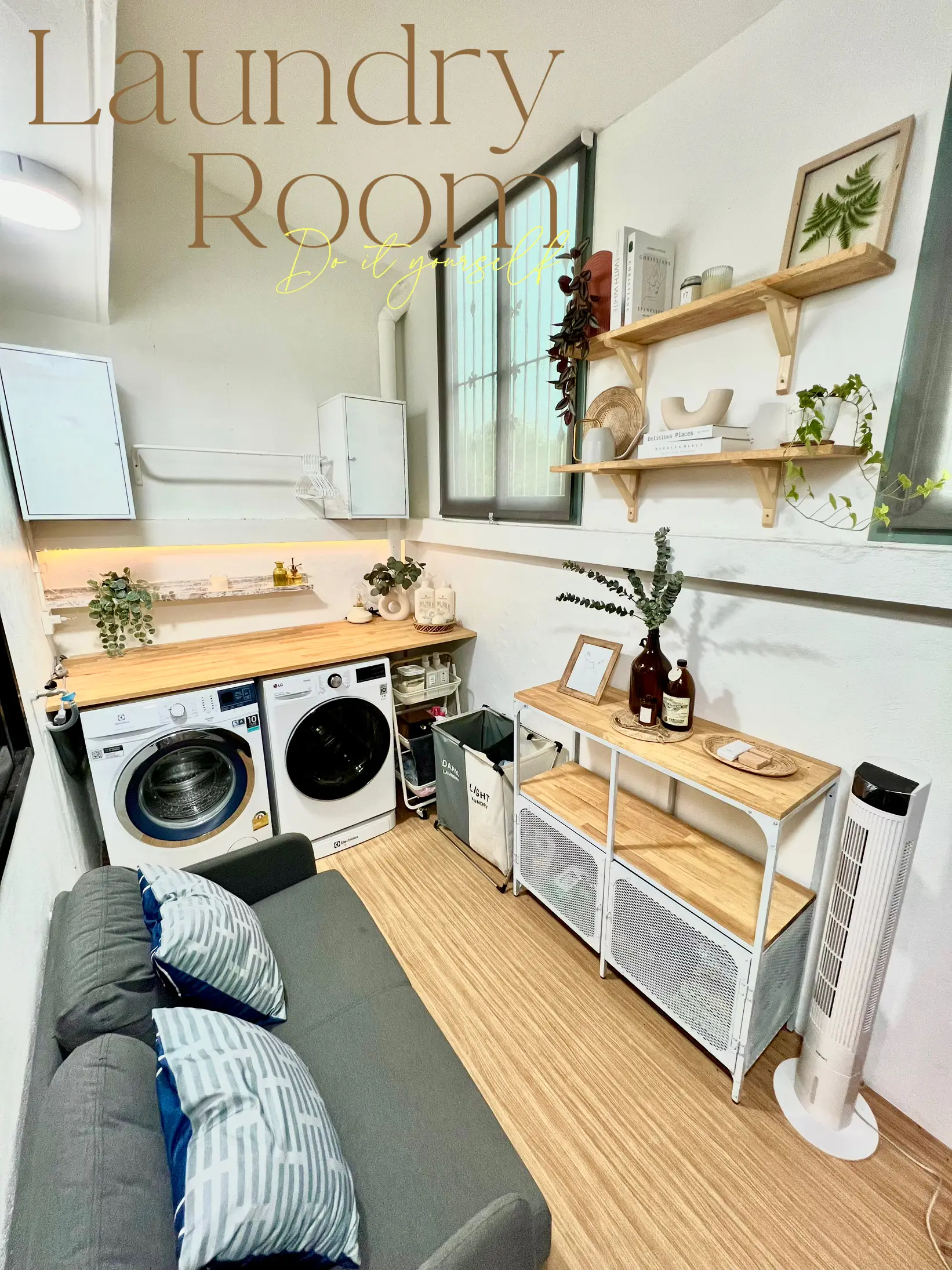 Laundry Room ห้องซักผ้า สไตล์ทำเองได้ | แกลเลอรีที่โพสต์โดย Porsche🏎 ...