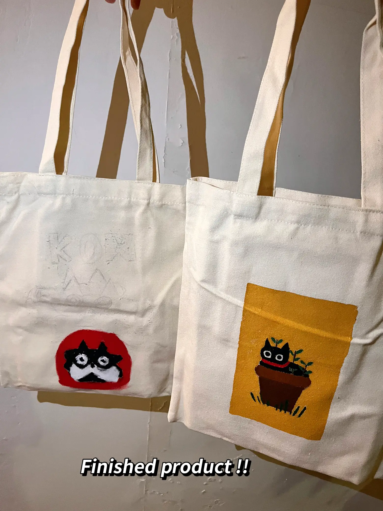 Tote bag art online jamming