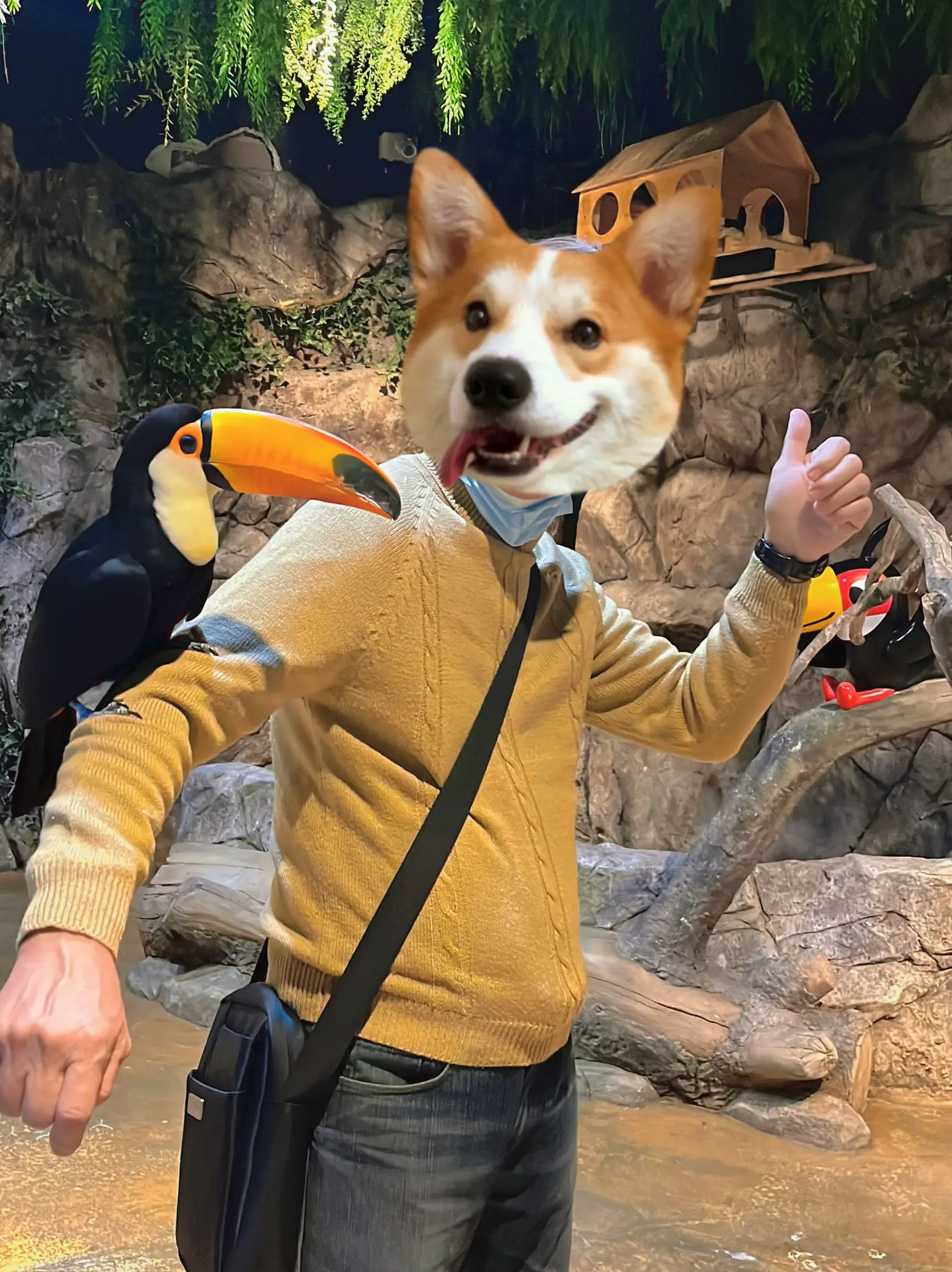 Lotte world shiba store hat