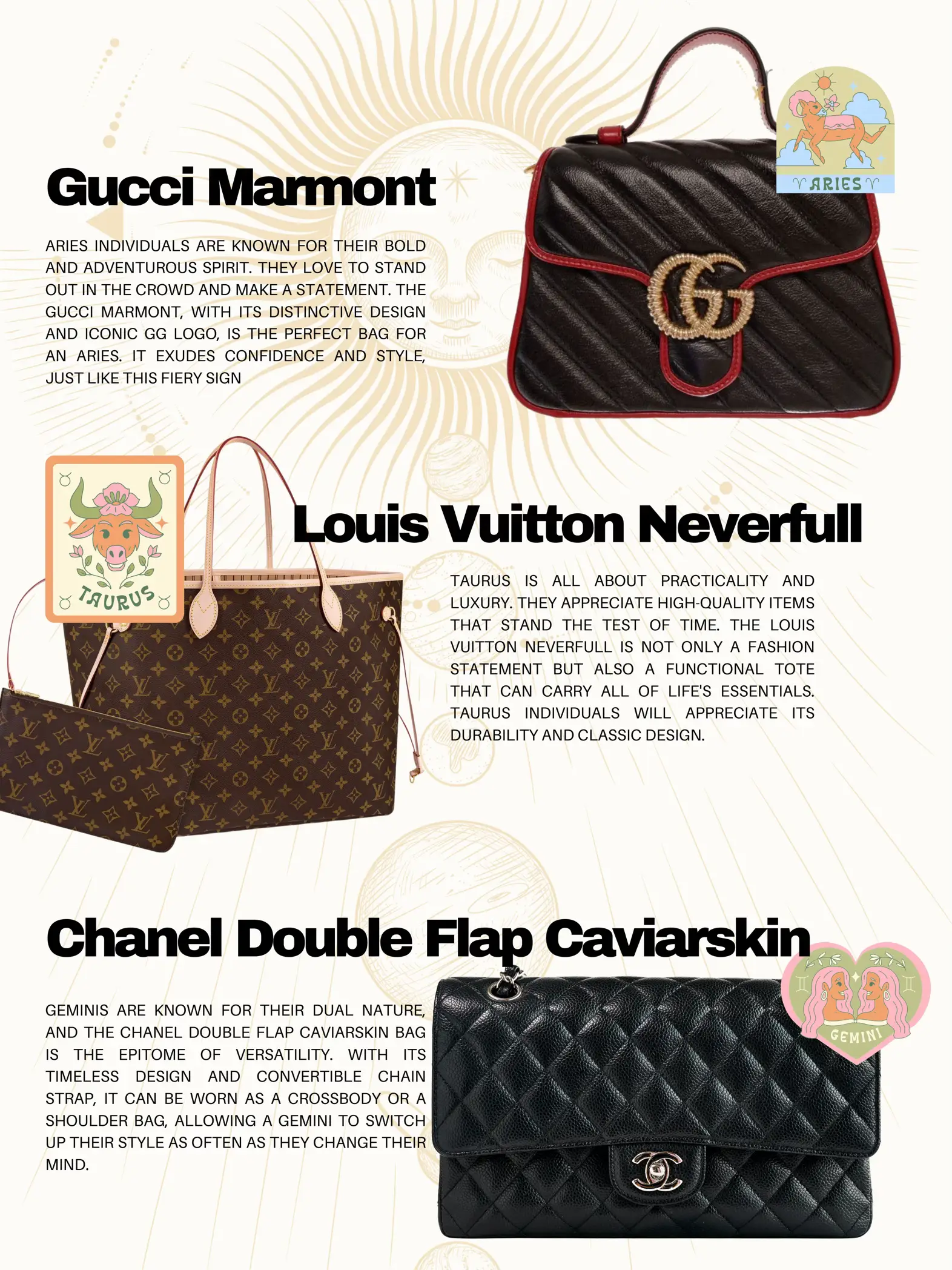 Luxury Bags According to Your Zodiac Sign, Gallery posted by Natasshanjani