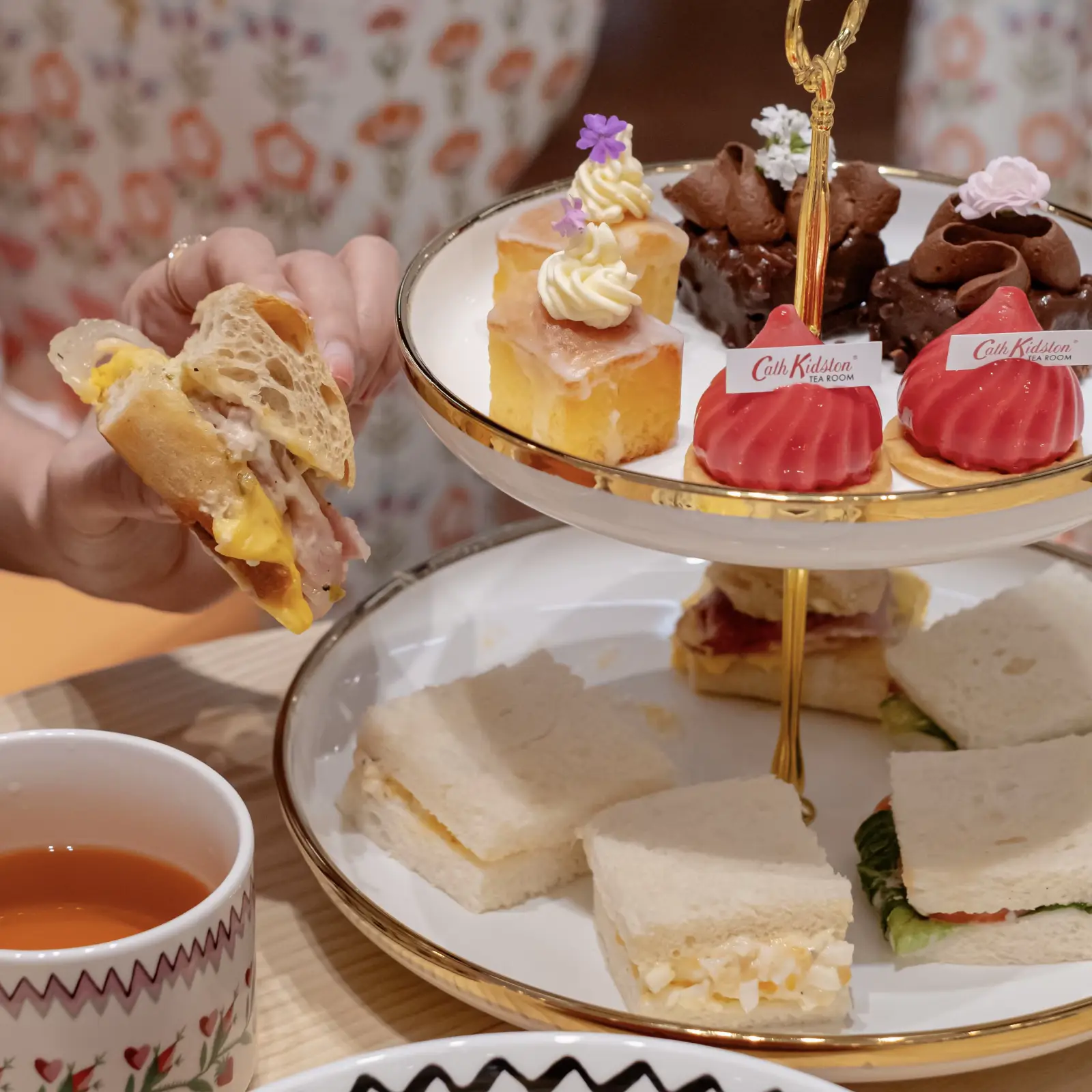 Cathy Kitchen Tea Cath Kidston Tea Room 🫖🍰 | แกลเลอรีที่โพสต์โดย คาเฟ่ไปเรื่อย | Lemon8