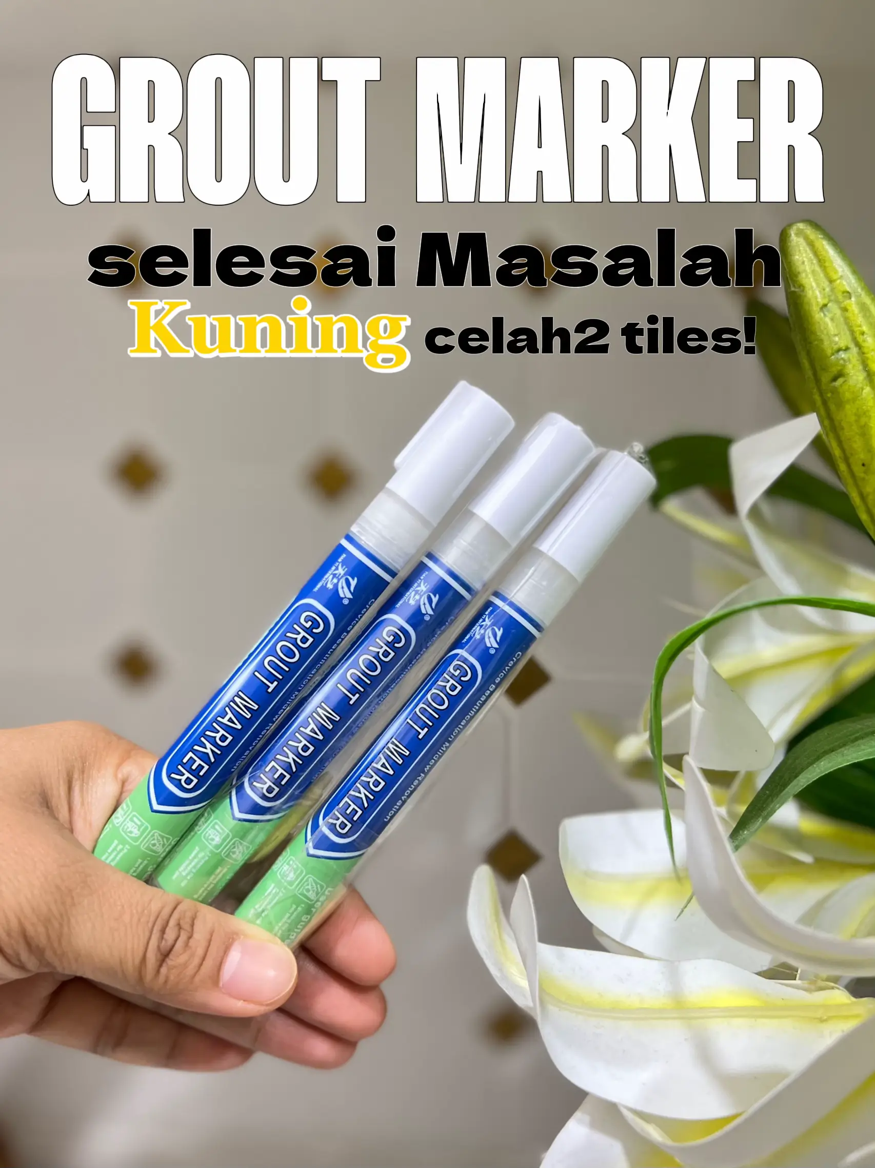 GROUT MARKER SELESAI MASALAH. Galeri disiarkan oleh Setia.home Lemon8