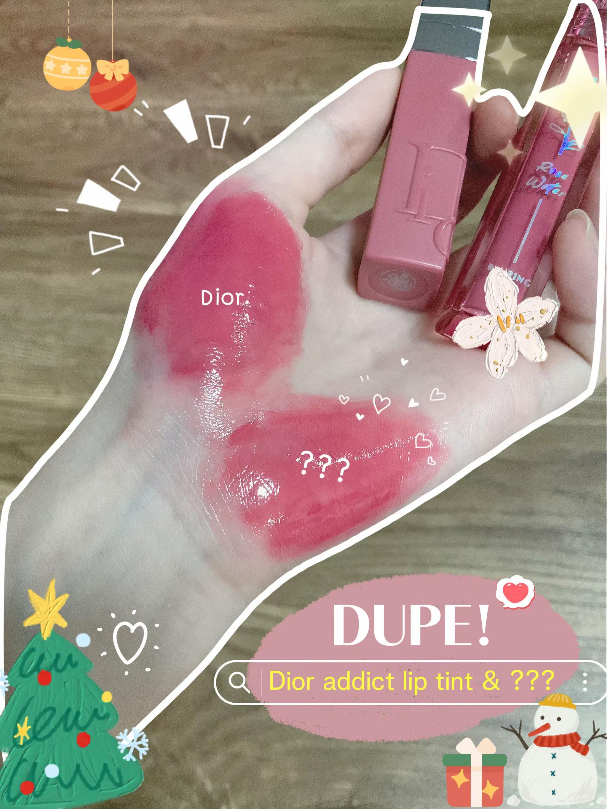 I found it Dupe Dior Addict lip tint all girls can t miss it Gallery posted by pproudvie.e Lemon8