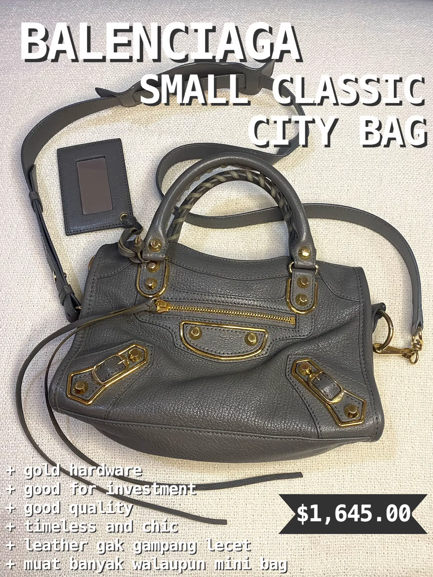 Balenciaga best sale tas mini