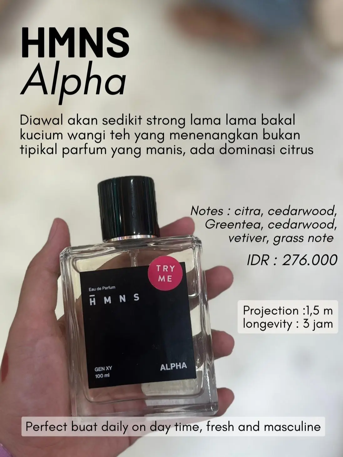 Review parfum hmns online alpha