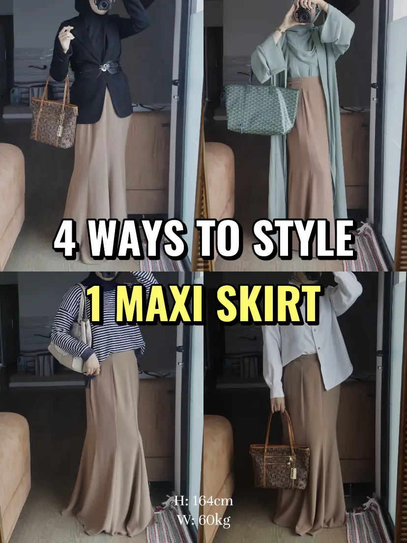 Maxi skirt 4 ways best sale