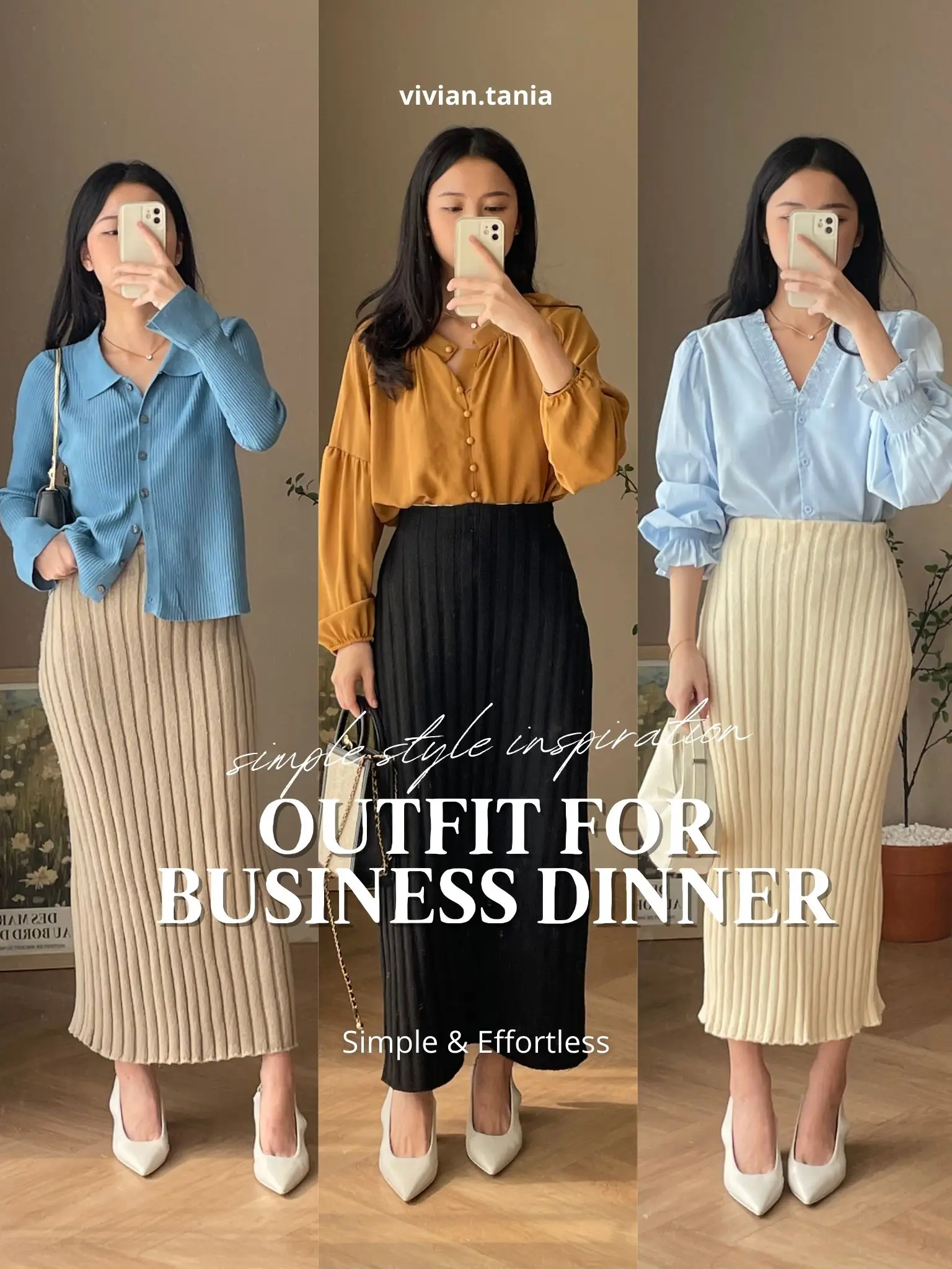 Office on sale dinner outfit