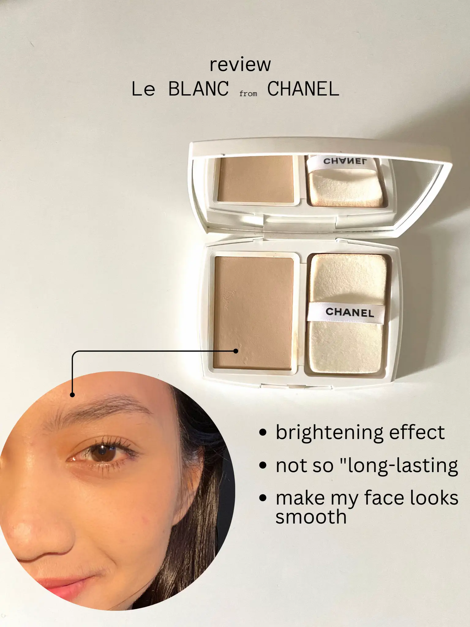Le BLANC compact foundation : review 📞