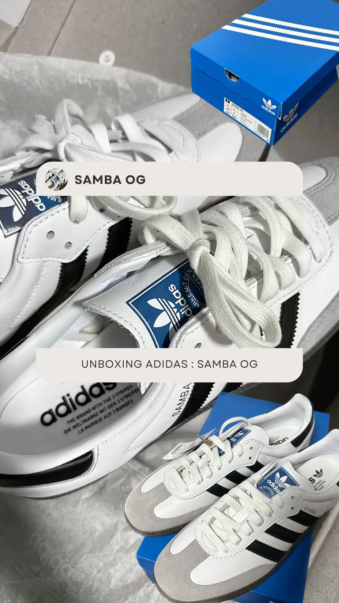 ADIDAS UNBOXING: SAMBA OG 👟