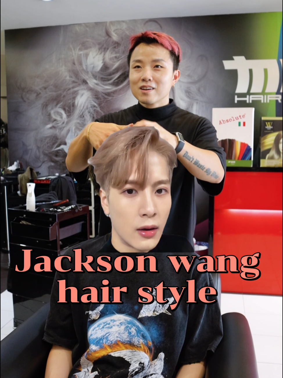 Jackson wang hair style transformation. | Video diterbitkan oleh Bryan ...