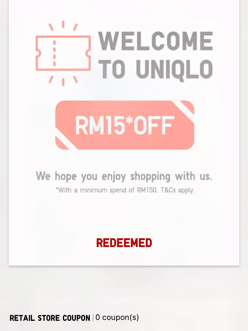 uniqlo recycle voucher
