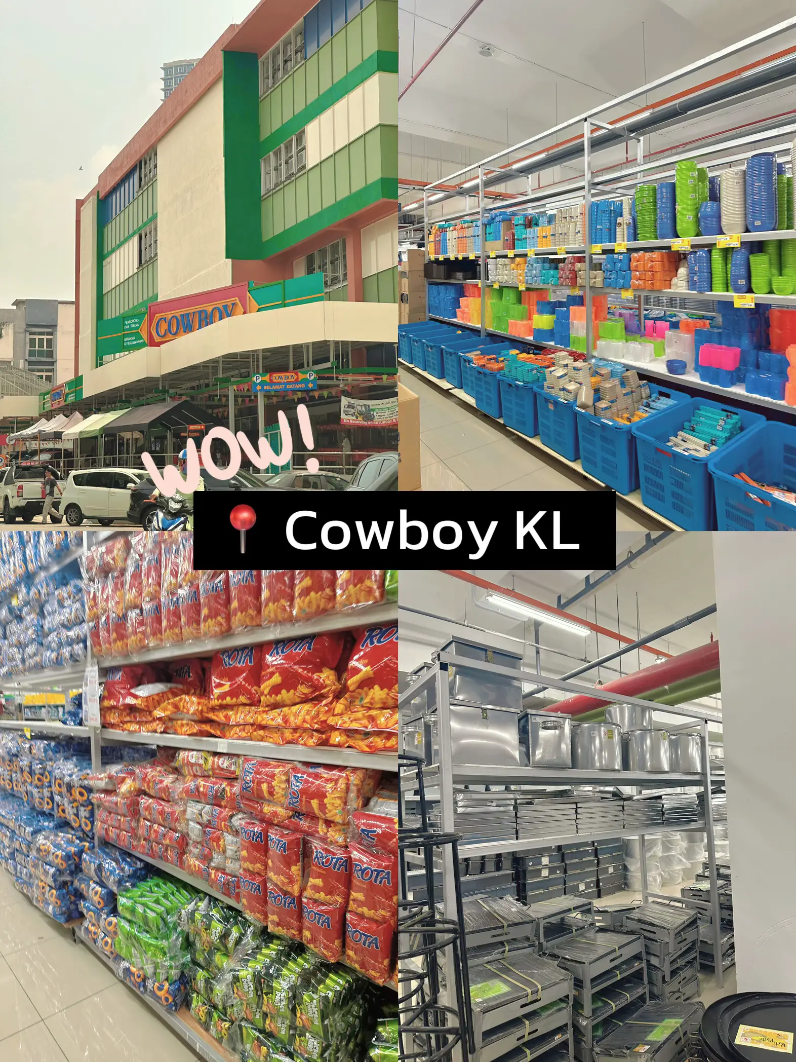 Nice place to shop 📍 Cowboy KL | Galeri disiarkan oleh Linaa | Lemon8