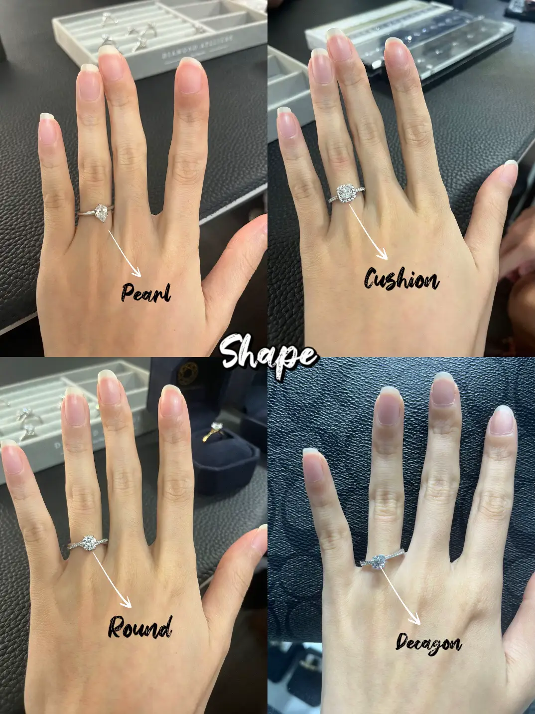 Find a Ring Based on Finger Shape and Size✨🥰, Gallery posted by Her Lab