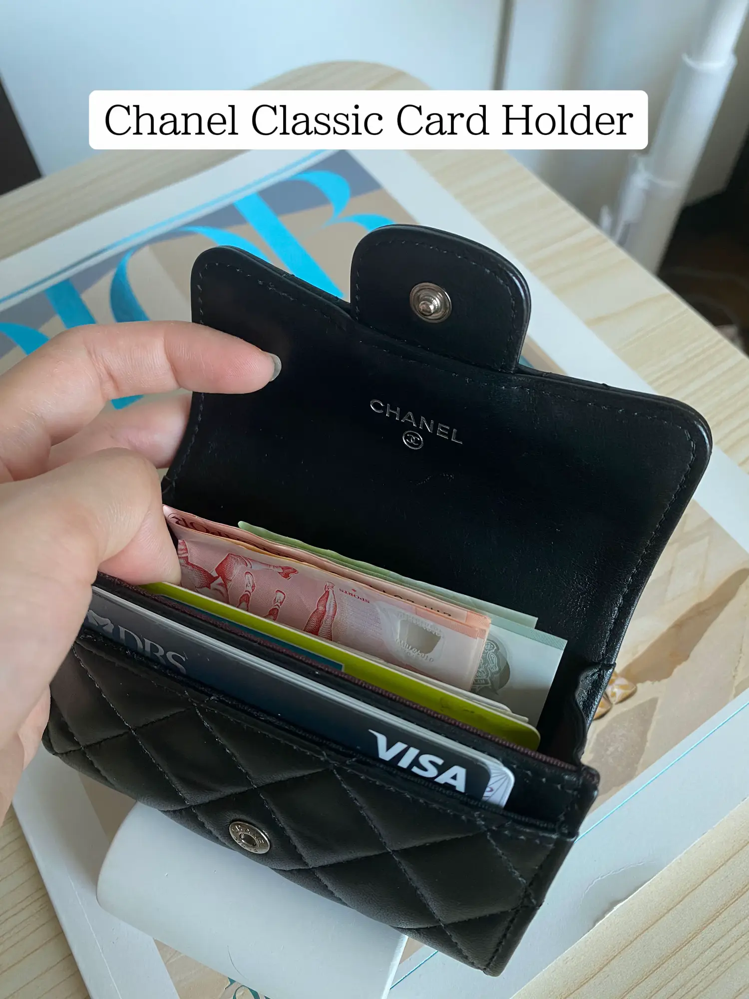 Chanel small leather deals goods