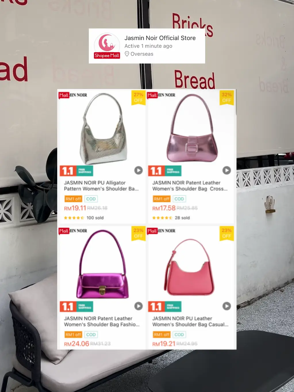 Handbag cheap murah shopee