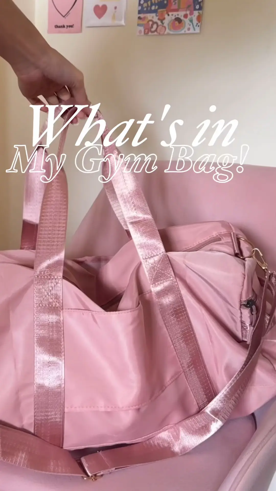 My Gym Bag Essentials – The Crafty Bombshell