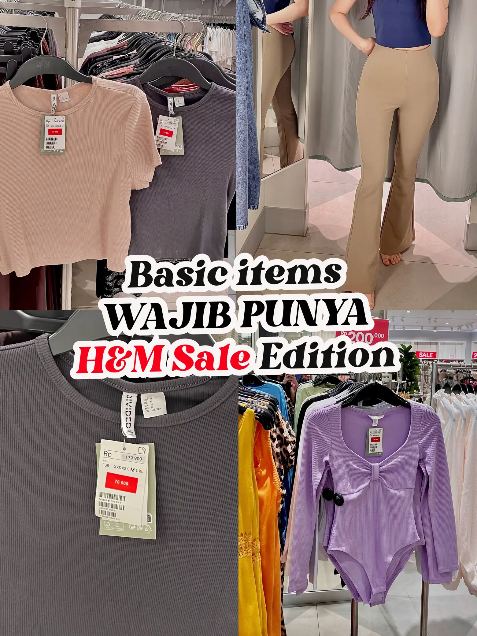 Gambar BASIC ITEMS WAJIB PUNYA | HNM SALE EDITION 😍✨