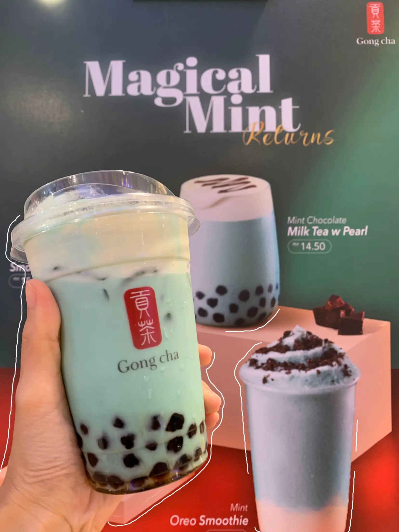 Mint Chocolate Gongcha Carian Lemon8