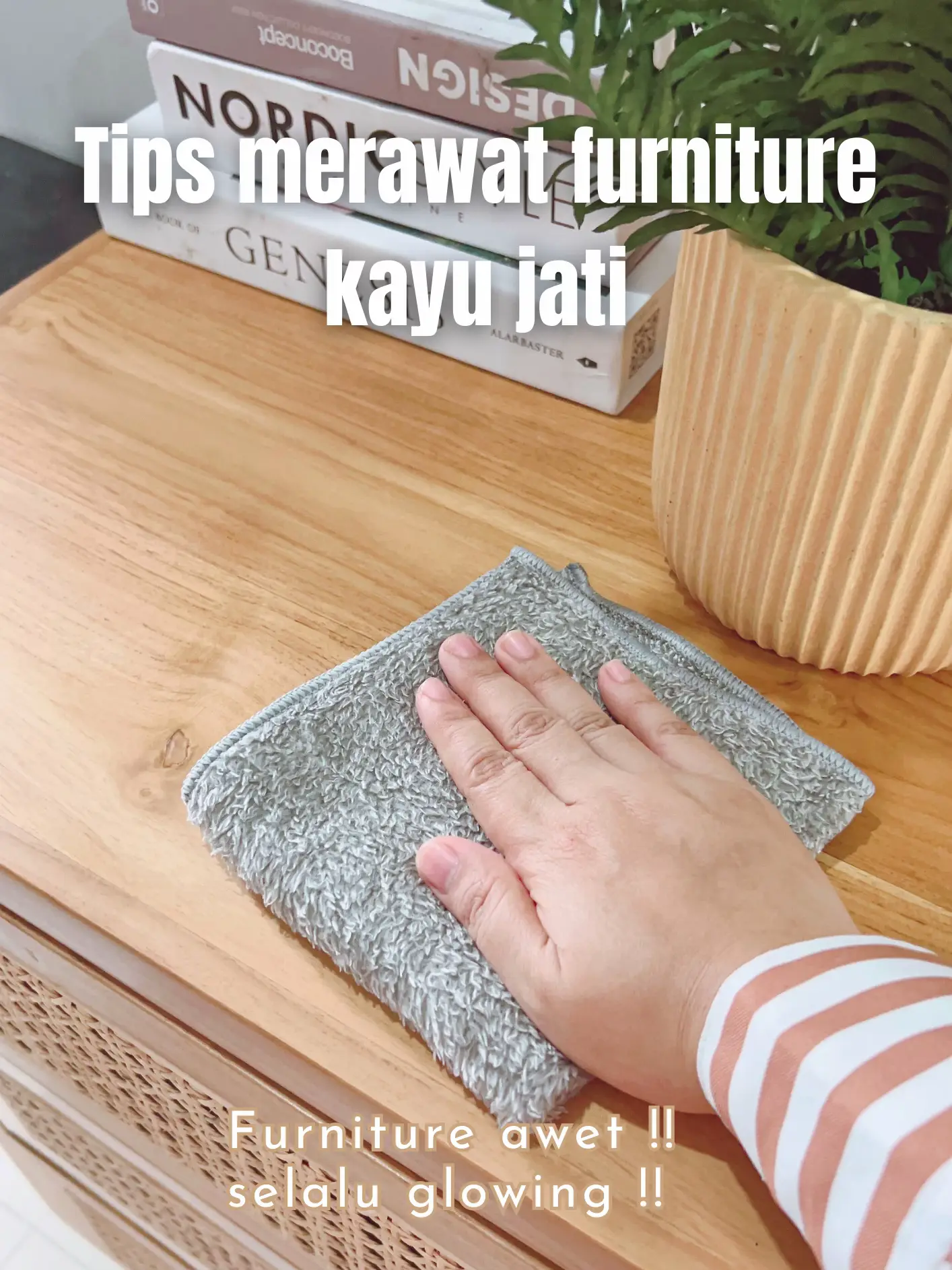 Cara cepat membersihkan furniture kayu jati