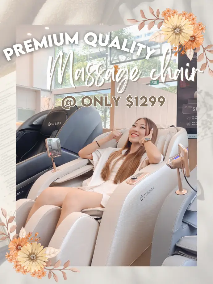 Massage chair that fits yours house aesthetics ✨'s images
