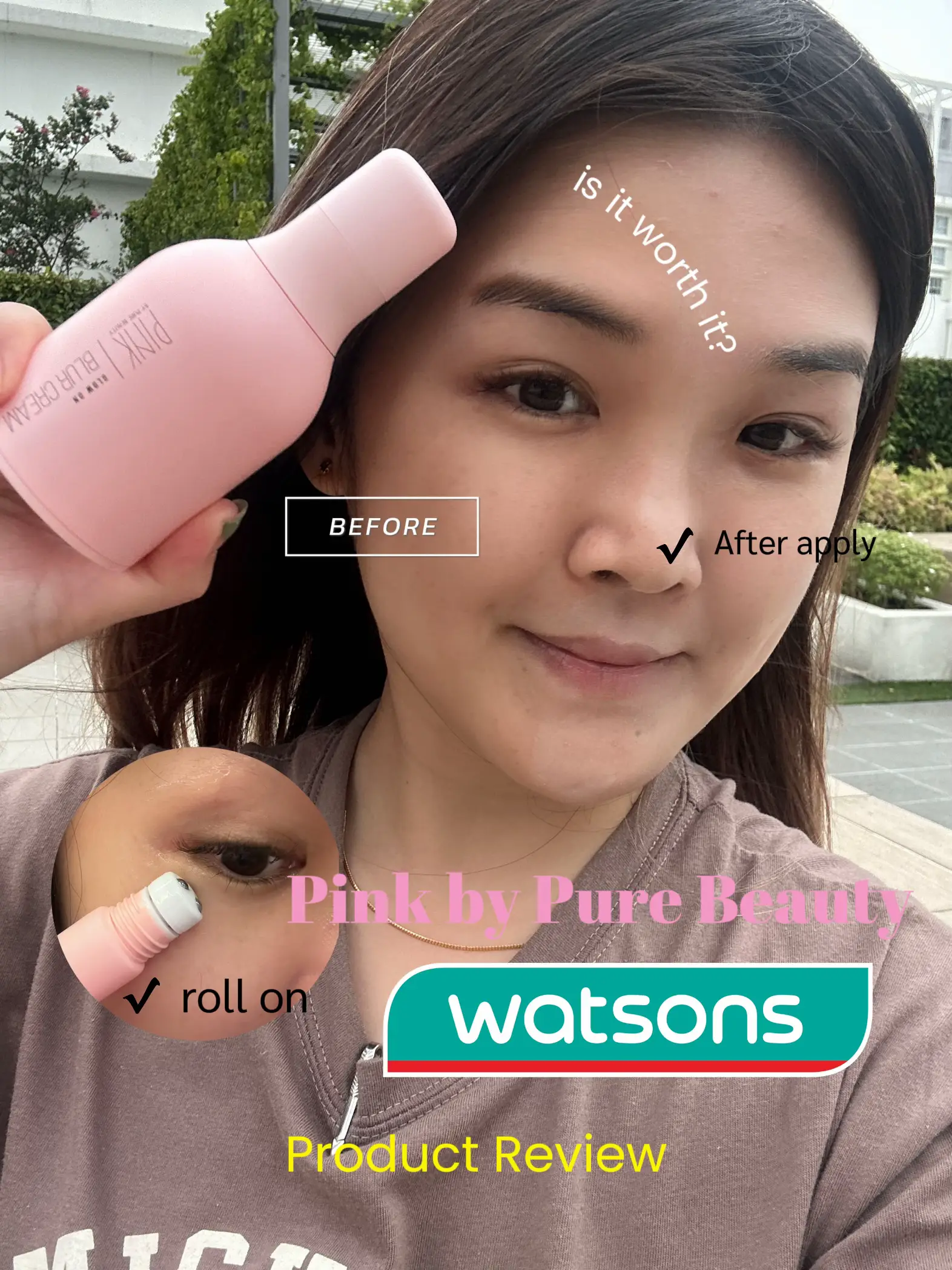 Pink by Pure Beauty - Bye Bye Pores Sherbet Cream 50ml