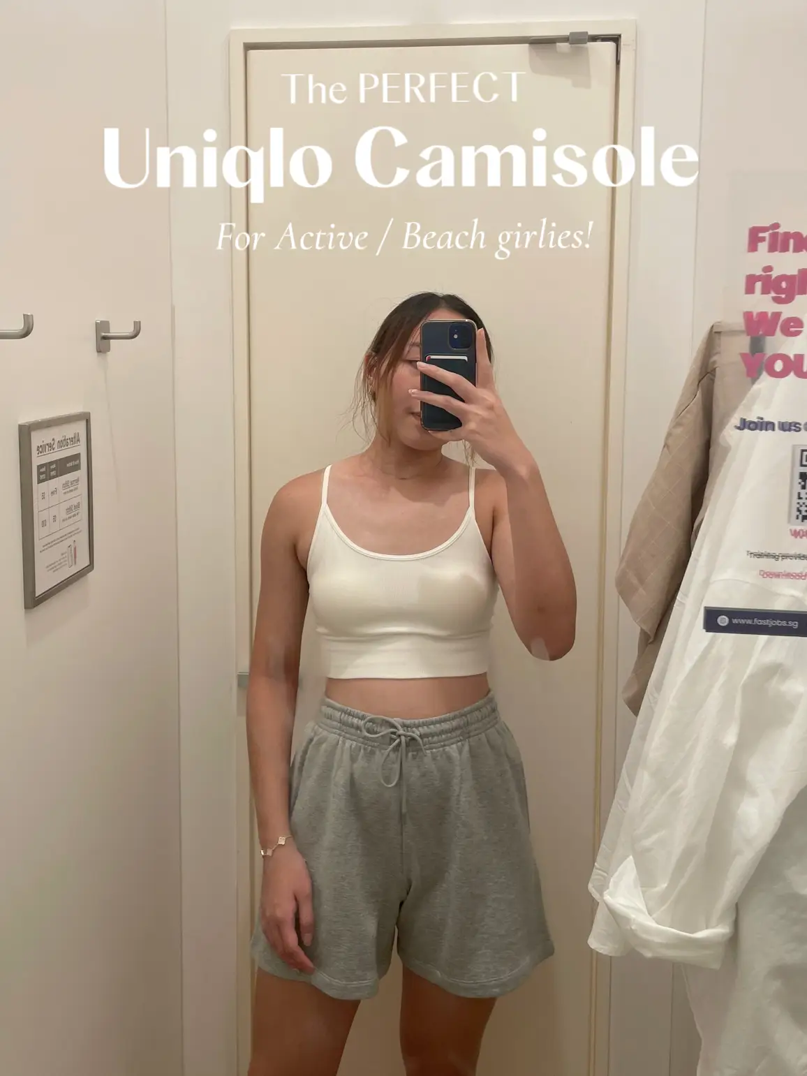 Uniqlo's New Bra Tops Are Perfect for Lazy Girls