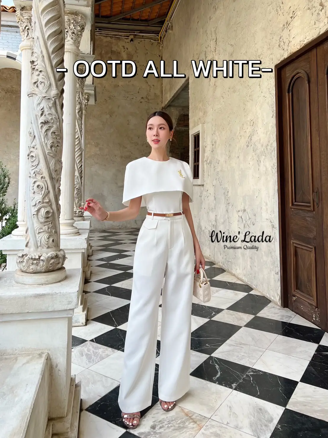 - OOTD ALL WHITE- ใส่ได้ตลอด ดูลัคชู | แกลเลอรีที่โพสต์โดย Stylezz | Lemon8