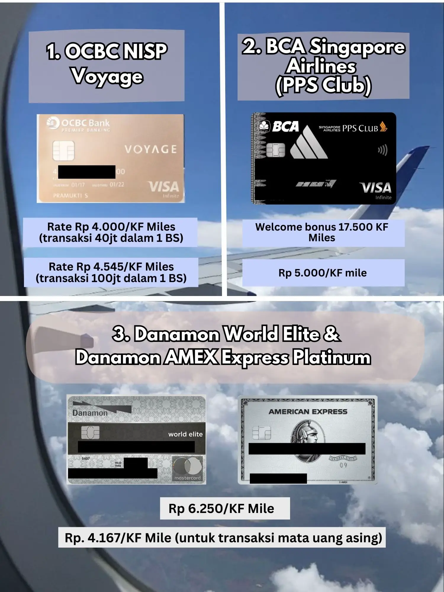 Top 9 Credit Cards to Earn Mileage | Galeri diposting oleh Tere Risley ...