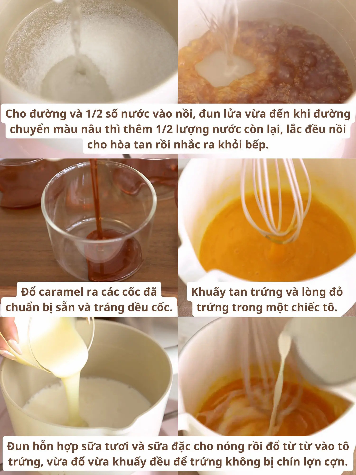 Các Cách Biến Tấu Bánh Flan