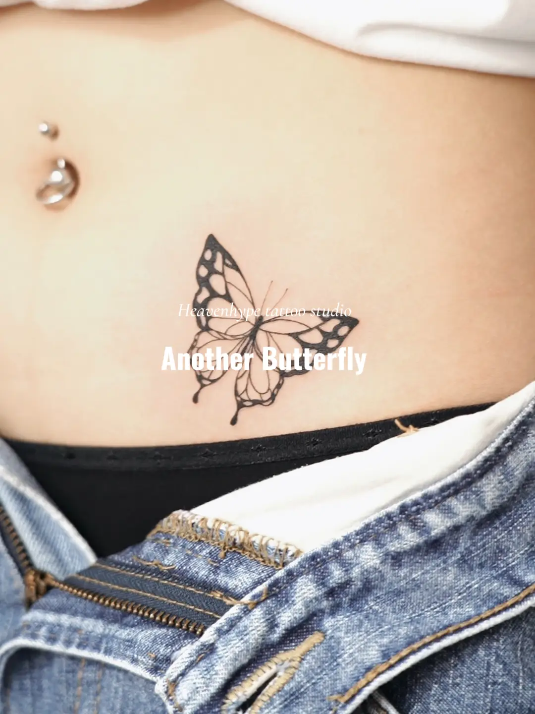 Beautiful butterfly tattoo | Video published by Haeven Hype | Lemon8