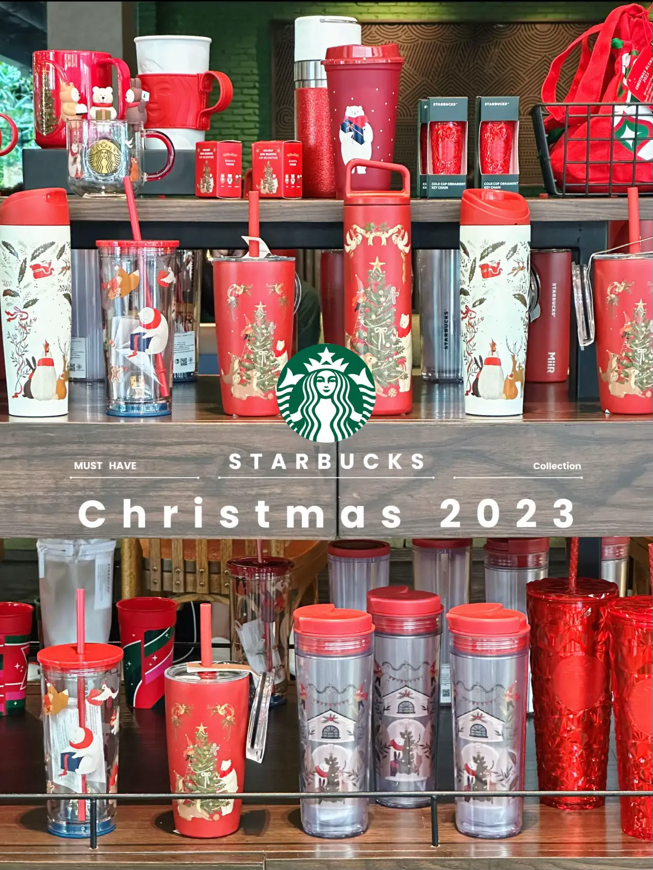 Starbucks Japan - Christmas Red 2023 - 3. Ornament RED CUP