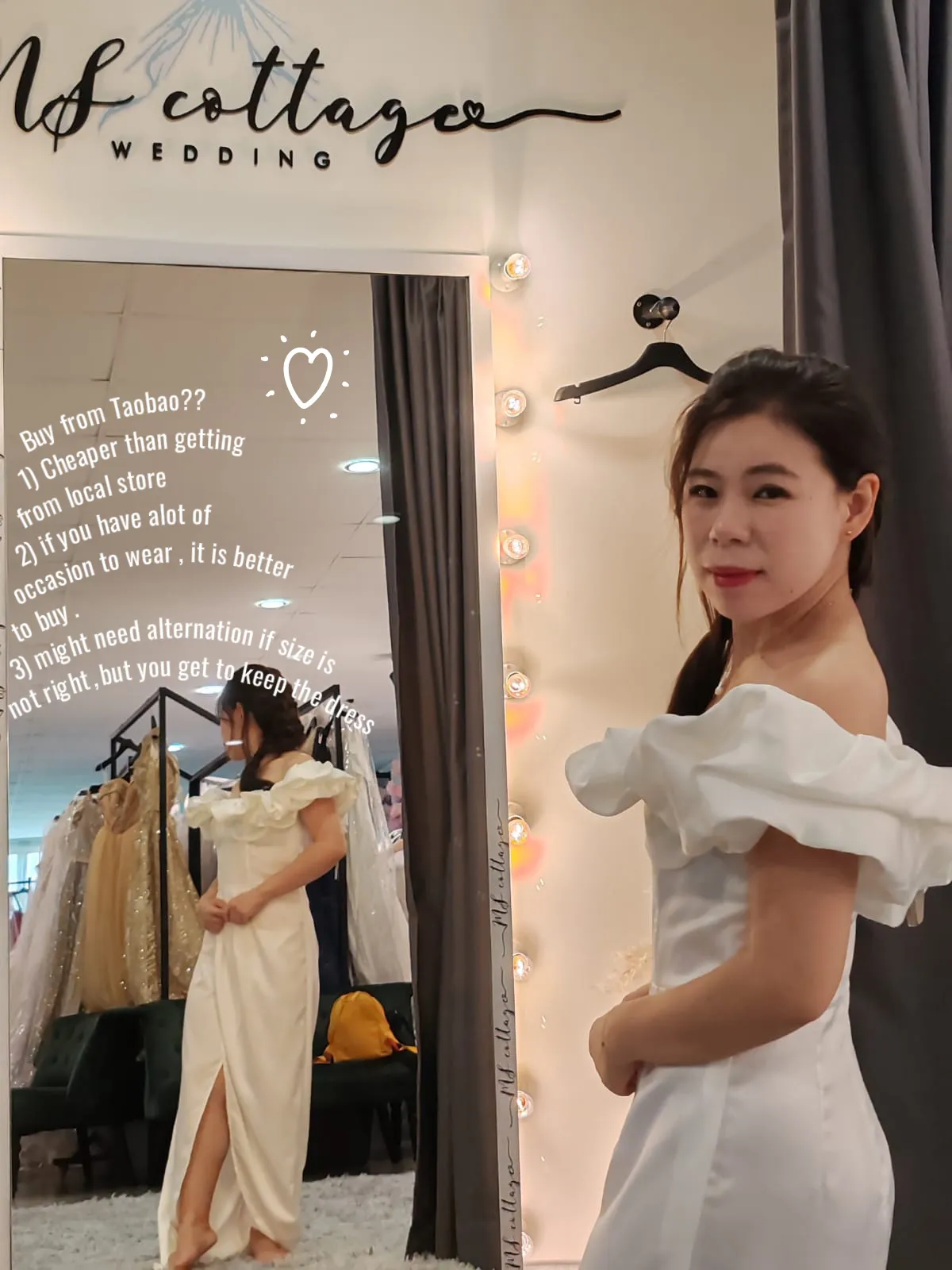 Taobao sales wedding dress