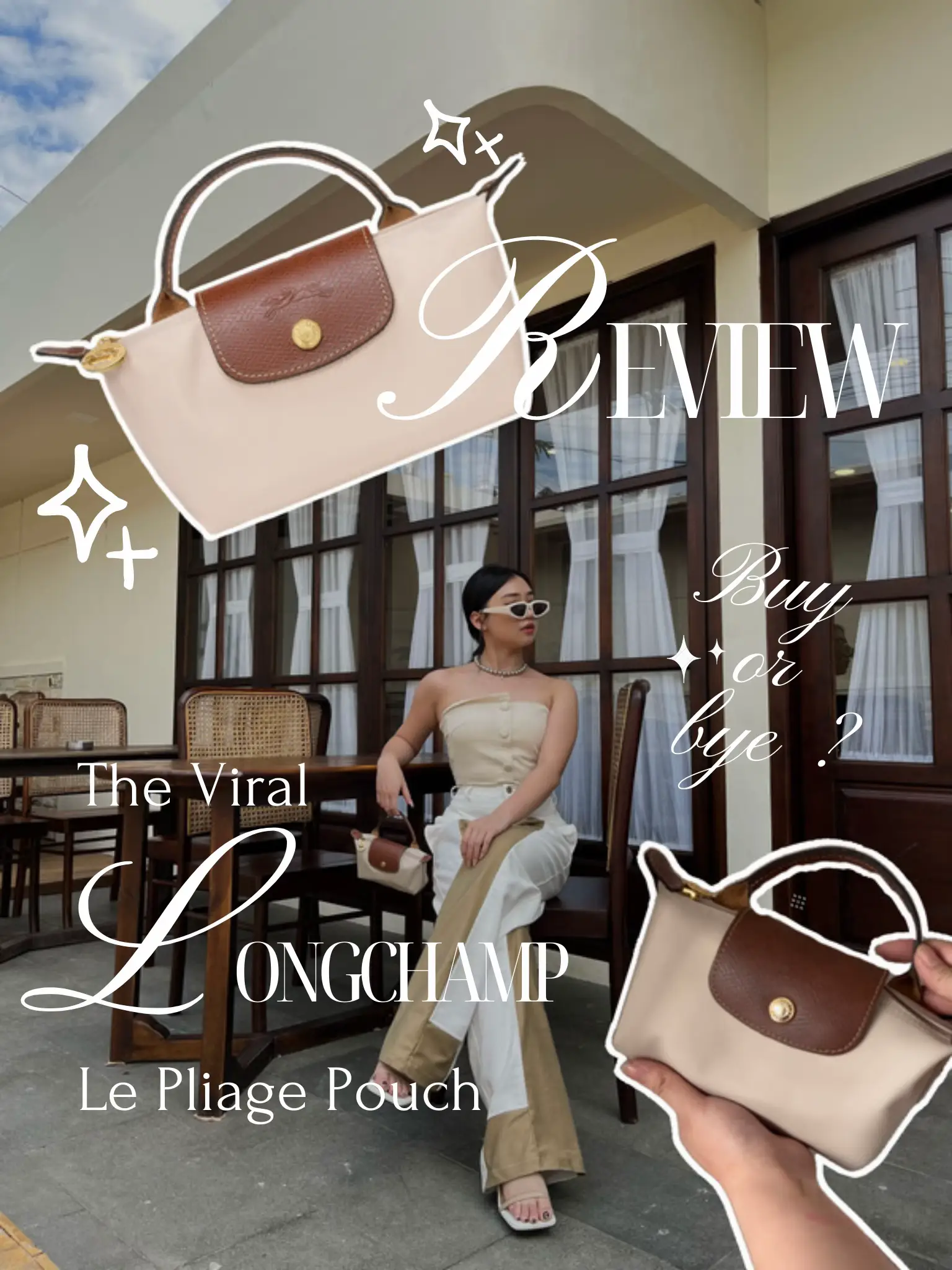 REVIEW THE VIRAL LONGCHAMP LE PLIAGE POUCH 🫶🏻, Gallery posted by Erika