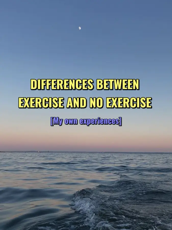 Result between exercise and no exercise 's images