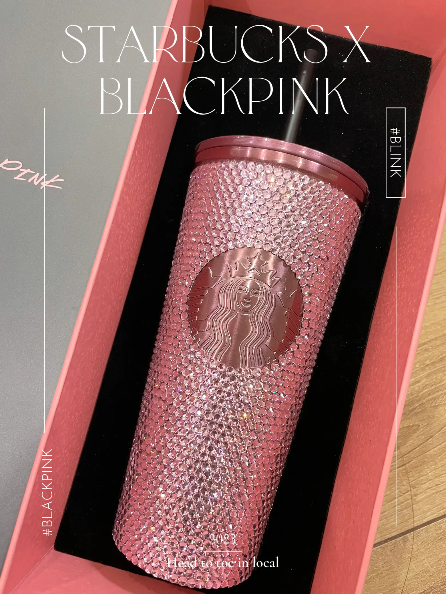 Unbox | Starbucks x Blackpink Tumblr 16oz✨🖤   | Gallery posted