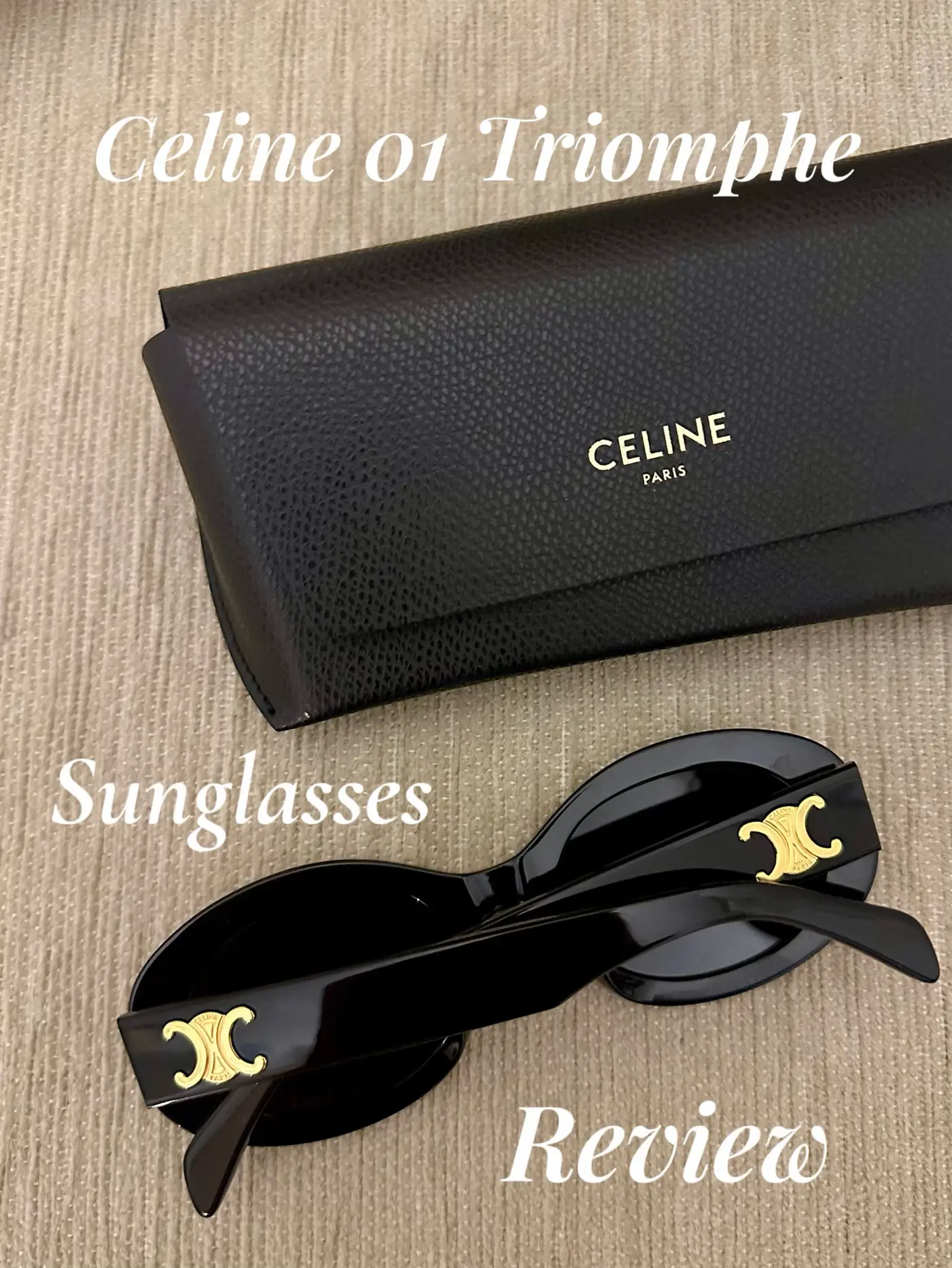 TRIOMPHE OBSESSION: CELINE Small Bucket Cuir Triomphe 