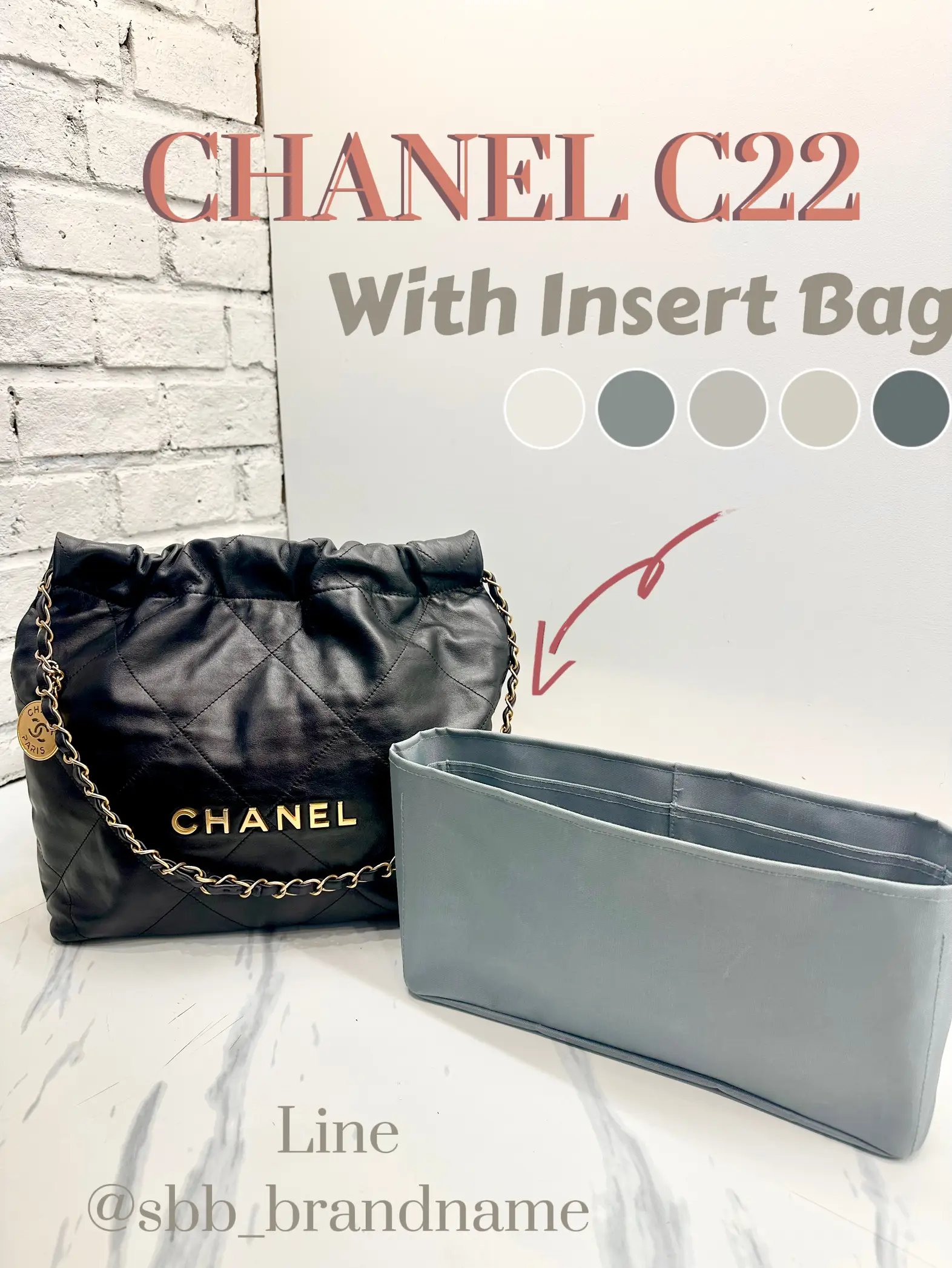 Insert bag CHANEL C22, Gallery posted by Sbb_Brandname