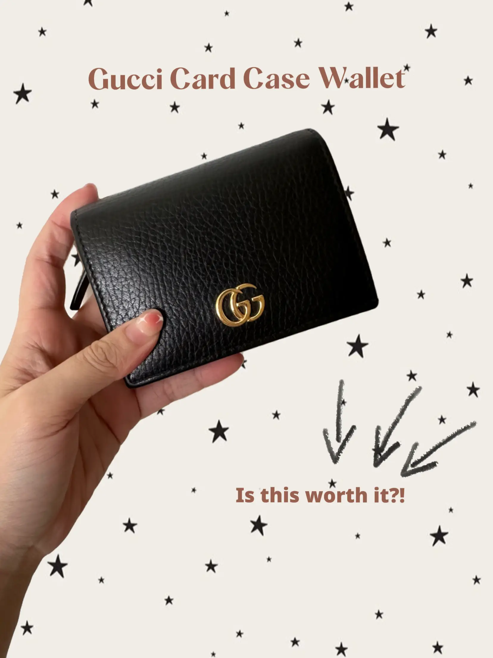 Is the Gucci leather card case wallet worth? | Gallery posted by