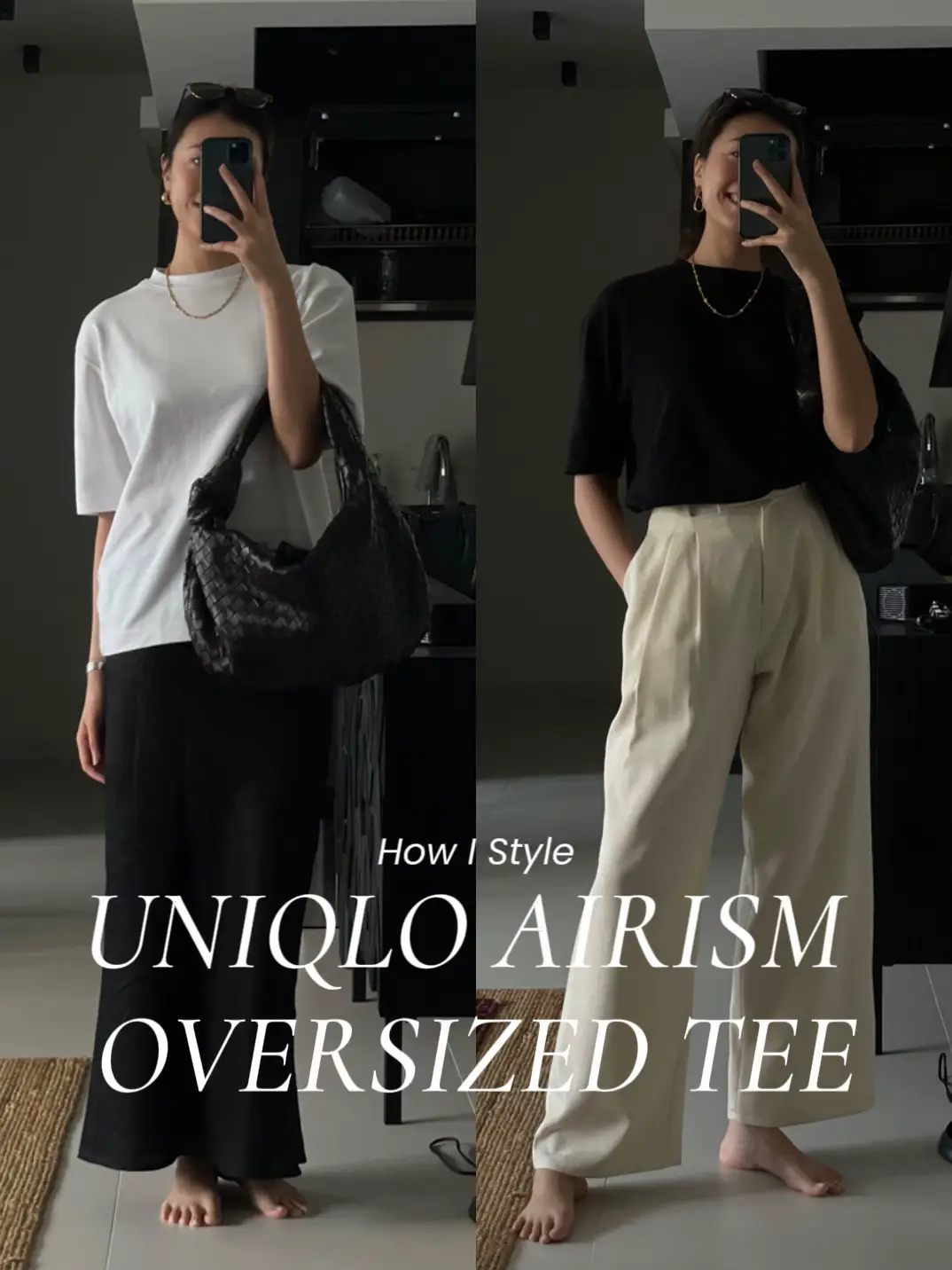 Check styling ideas for「AIRism Regular Collar Polo Shirt、AirSense Relaxed  Pants (Ultra Light Relaxed Pants)」