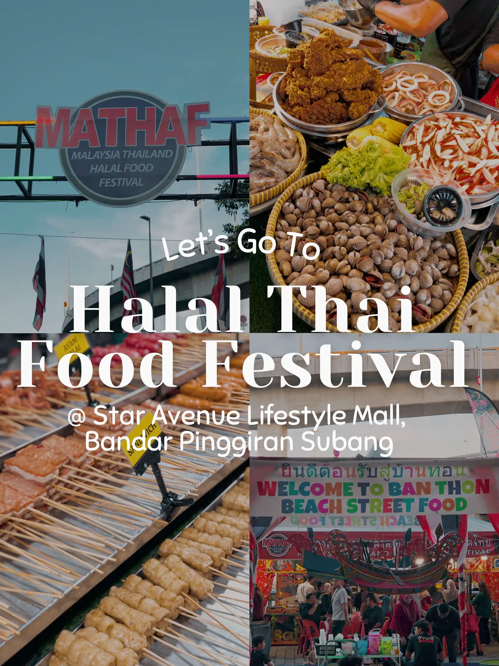 HALAL THAI FOOD FESTIVAL IN YOUR AREA! 🕺🏻🇹🇭 | Gallery posted by  Shafiqah Amira | Lemon8