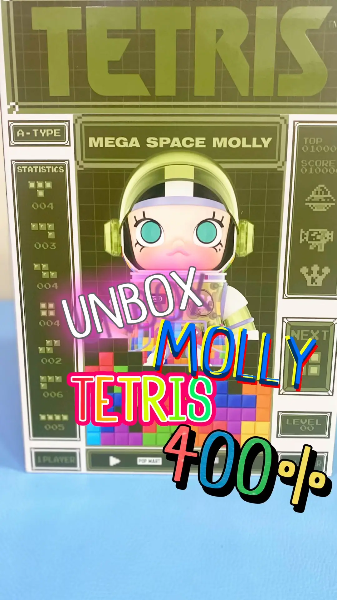 Unboxed Molly Tetris 400% Cute